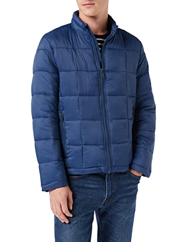 dockers Męska kurtka nylonowa Lightweight Quilted, niebieski (Ocean Blue), M