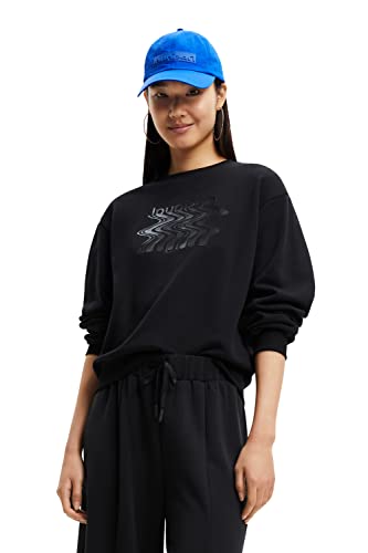 Desigual Sweter damski, czarny, M