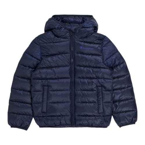 Champion Legacy Outdoor K-Light WR Hooded Dla dzieci i młodzieży kurtka, Blu Marino, 9-10 lat