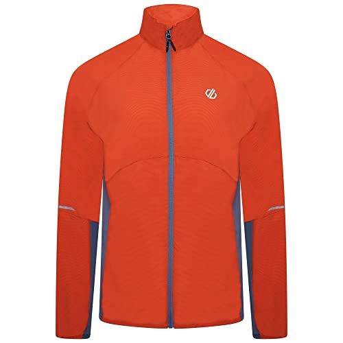 Dare2b męska kurtka Ablaze II W/kurtka muszelkowa, palony łososi/niebieski Stellar Blue/Orion Grey, XXL