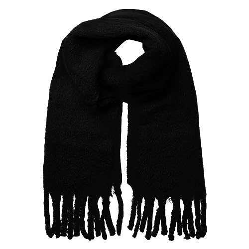 PIECES Szalik damski Pcnikita Long Scarf Noos Bc, czarny, jeden rozmiar