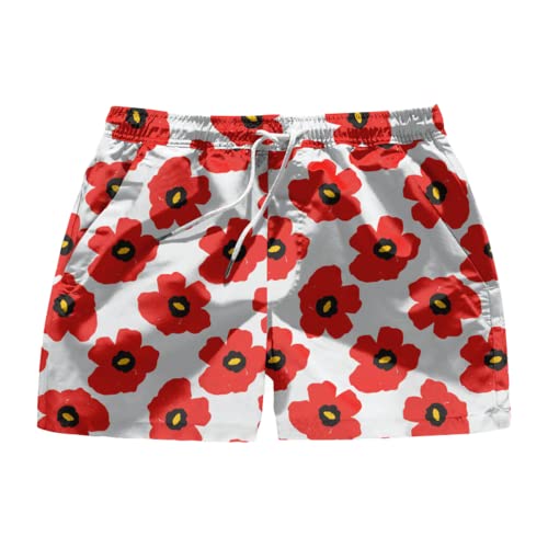 Averie Męskie spodenki Dylan Board, białe, S, biały, S