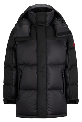 HUGO Płaszcz męski, Dark Grey23., XXL