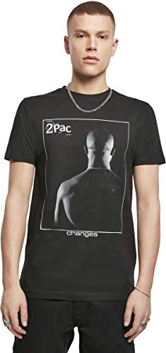 Mister Tee Męski t-shirt Tupac Changes Back Tee