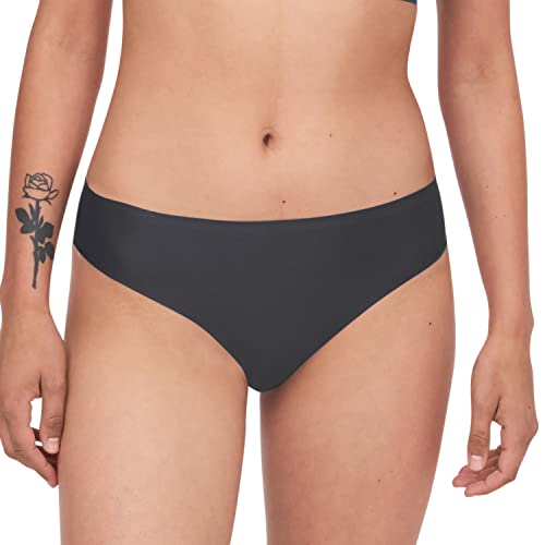 Chantelle Damskie stringi typu tanga SoftStretch, Gris Profond, rozmiar uniwersalny