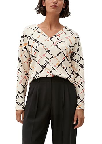 s.Oliver BLACK LABEL Bluza damska, biała, 34