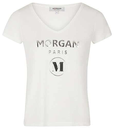 Morgan damski top DWONDER Ecru TM, Off White, M