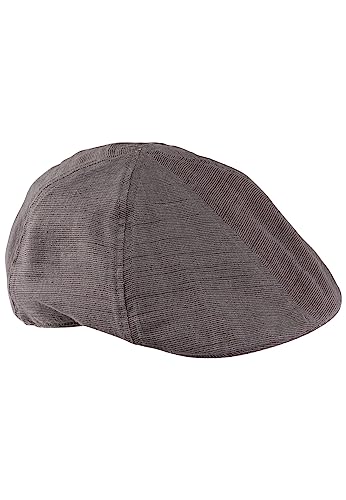 camel active Męska czapka lotnicza, szara, M 40629, szary (Stone Grey), M