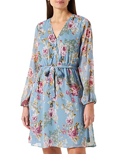 Only Kobiety Onlcera 3/4 Sukienka, Citadel/Rosi Flower, XXS