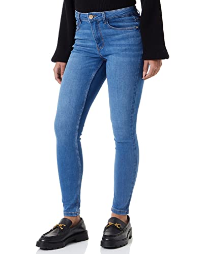 Vila Dżinsy damskie, niebieski (medium blue denim), (XL) W / 32L