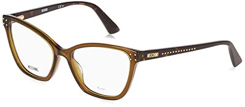 Moschino Damskie okulary przeciwsłoneczne Mos595, Kaki, 54, khaki