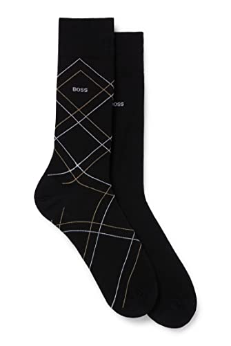 BOSS Skarpety męskie, Black1, 43-46 EU