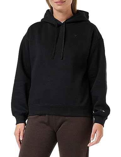 Champion Damska bluza z kapturem, Czarny, L