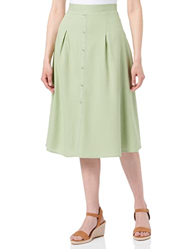 VERO MODA Spódnica damska VMJESMILO Calf Skirt WVN GA, Reseda, XL