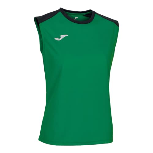 Joma Damski tank top Eco Championship T-shirt, zielony/czarny, M