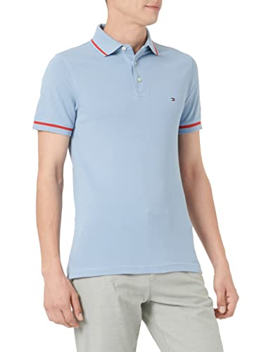 Tommy Hilfiger Koszula męska, Niebieski przerwowy, S