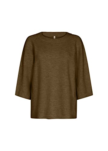 SOYACONCEPT Sweter damski Sc-Nessie, 98525 Spice Brown Melange, XL