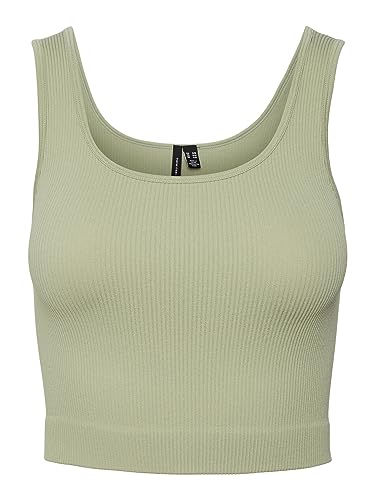 VERO MODA Damski top Vmeve Seamless Noos, Reseda, S-M