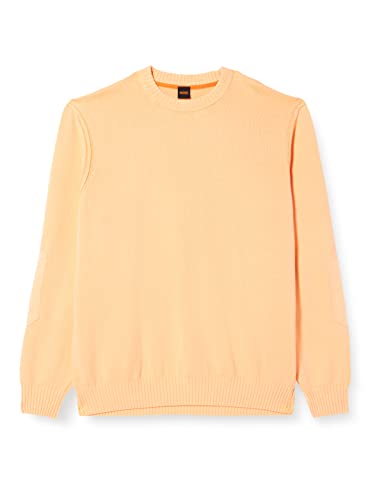 BOSS męska kurtka z dzianiny Aropo, Light/Pastela Orange833, M