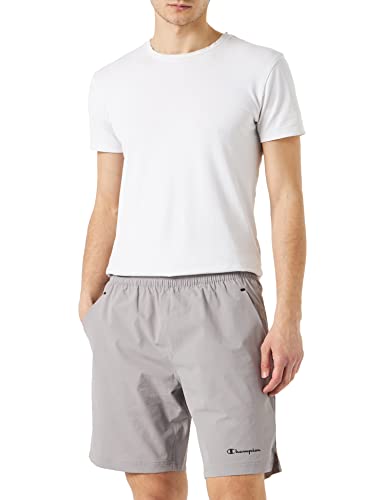 Champion Męskie Legacy All Day Active Stretch Woven Ribstop Bermudy Spodenki z dzianiny Szary Kamień, S
