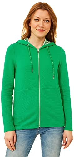 Cecil Damska bluza z kapturem 317594, Cheeky Green, S