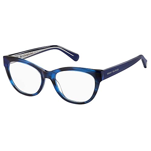 Tommy Hilfiger TH 1863 okulary, Blue Horn, 53 damskie, Blue Horn, 53