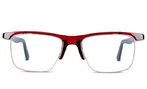 NANO Air Force Okulary Unisex dla dzieci, Granat Kryształ/Szary, 50/17