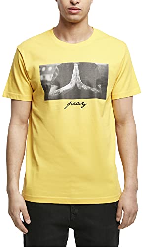 Mister Tee Men Pray Tee T-shirt męski, dostępny w wielu różnych kolorach, rozmiary XS-5XL, ó?ty Taxi, M