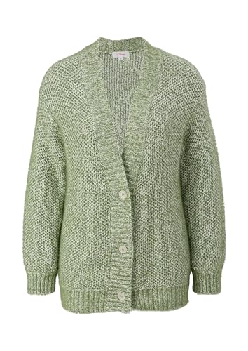 s.Oliver Sales GmbH & Co. KG/s.Oliver Damski kardigan z dzianiny, zielony, 36
