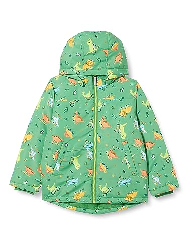 Bestseller A/S Chłopięca kurtka NMMMAX Skater Dino, kurtka Leprechaun, 110, Ogrodzenie Leprech, 110