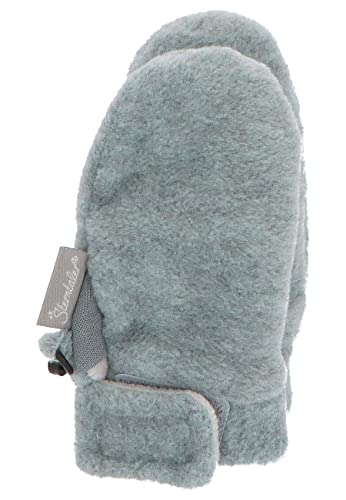Sterntaler Chłopięce rękawiczki polarowe, jasnoszary, jeden rozmiar