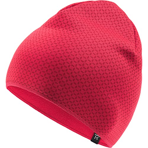 Haglöfs Fanatic Print Czapka z daszkiem Unisex Dorosły, Scarlet Red/Dala Red, S-M