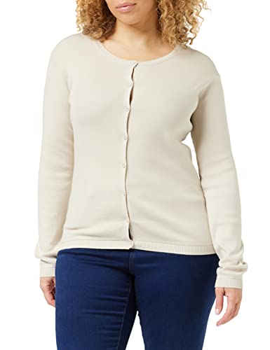 United Colors of Benetton Damski sweter Maglia COREANA M/L 1091D5558 Cardigan Sweater, Oatmeal 152, L