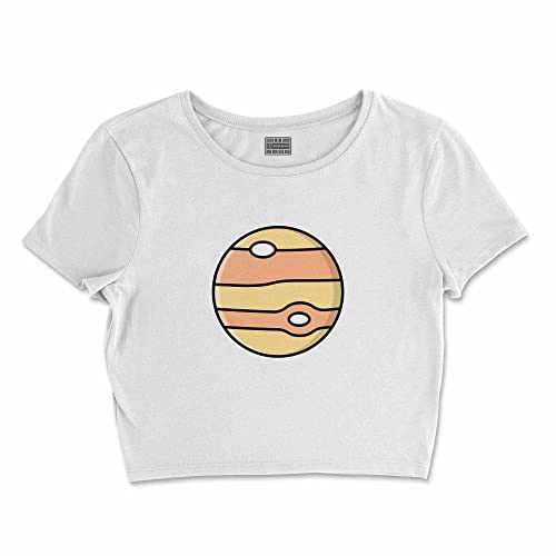 Bona Basics, Koszulka damska z nadrukiem cyfrowym,%100 bawełna, biała, casualowa, topy damskie, rozmiar: XL, biały, XL Krótki