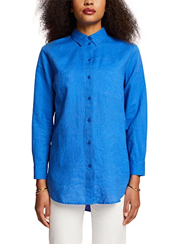 ESPRIT Bluzka damska 033EE1F327, 410/BRIGHT Blue, M, 410 / Bright Blue, M