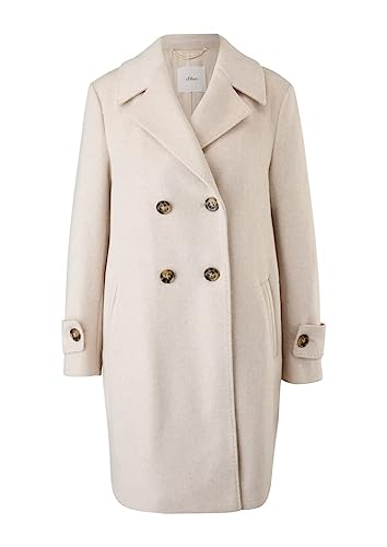 s.Oliver BLACK LABEL płaszcz damski długi rękaw, beige, 46