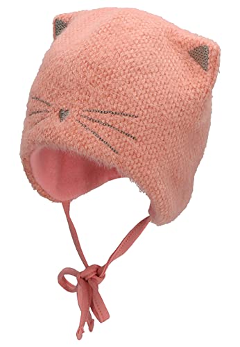 Sterntaler Dziewczęca czapka, różowa, 45