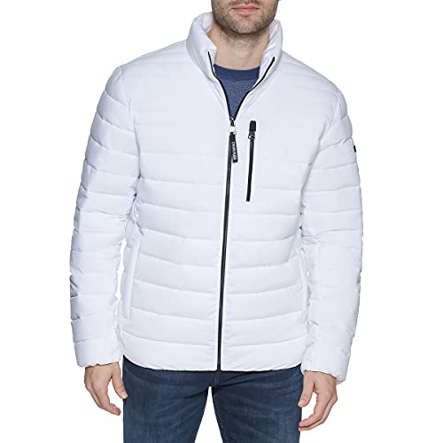 Calvin Klein Kurtka męska Packable Down Jacket, biały, XL