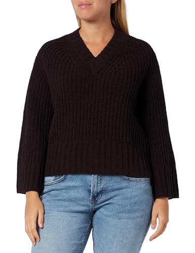 Replay Sweter damski z krótkim rękawem, 601 Deep Brown, S