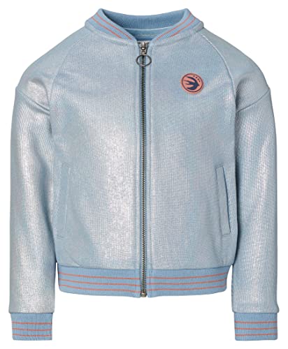 Noppies Kids Dziewczęca Girls Indoor Jacket Kilgore kurtka z dzianiny, Silver-P544, 128