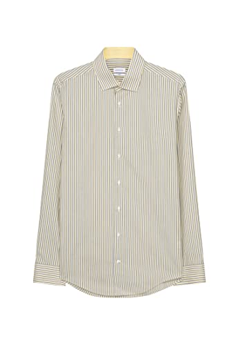 Seidensticker Męska koszula biznesowa, żółty, 36 PL