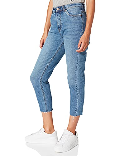 VERO MODA Dżinsy damskie VMBRENDA High Waisted MOM, niebieski (medium blue denim), 27W x 32L