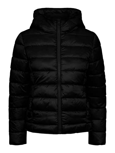 PIECES Damska bluza z kapturem Pcbirdie, czarny, M