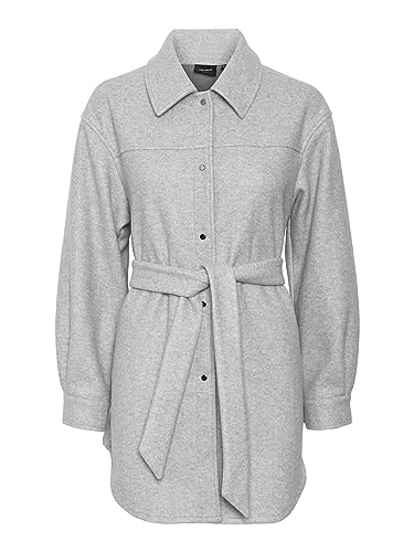 bestseller a/s Damska kurtka VMVINCE AW22 GA CP, Light Grey Melange, L
