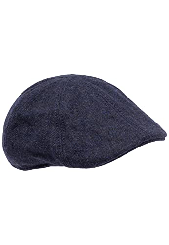 camel active Męska czapka z daszkiem z ochroną przed słońcem, elastyczne mankiety i wygląd wełny, letnia, czapka z daszkiem, uniwersalna czapka baseballowa, granatowy, XL