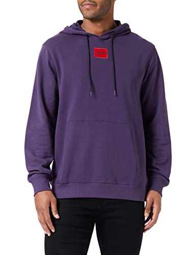 HUGO Koszulka męska, Dark Purple509, XL