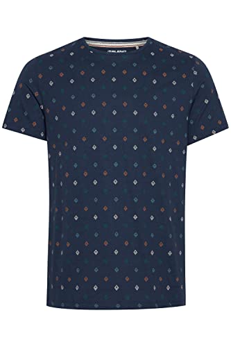 Blend BHTee męski T-shirt z krótkim rękawem, 100% bawełna, Dress Blues (194024), S