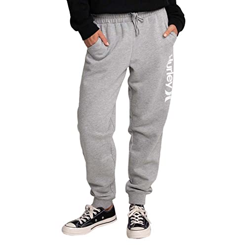 Hurley Damska bluza z kapturem OAO Core, czarna (Heather Black), M, czarny (Heather Black), M