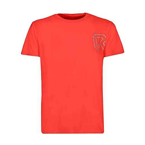 Rock Experience T-shirt męski Brison, wysoki ryż czerwony, XXL, czerwony (high risk red), XXL