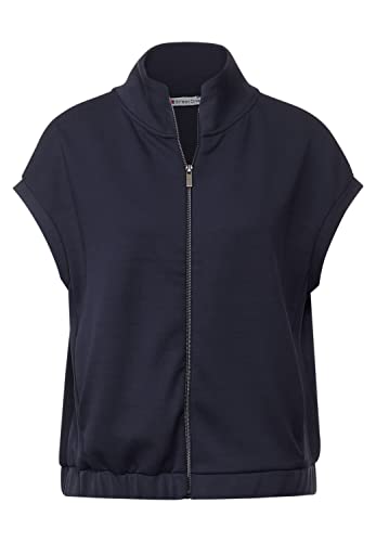 Street One Damska kamizelka z dzianiny (6 sztuk), Mighty Blue, 40